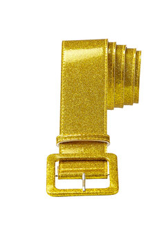 riem glitter 120cm, goud