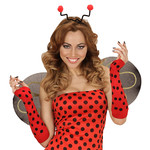 vingerloze handschoen lieveheersbeestje