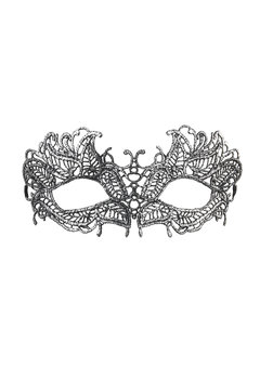 oogmasker kant, antiek zilver