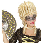 oogmasker kant, antiek zilver