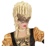 oogmasker kant, antiek goud barok