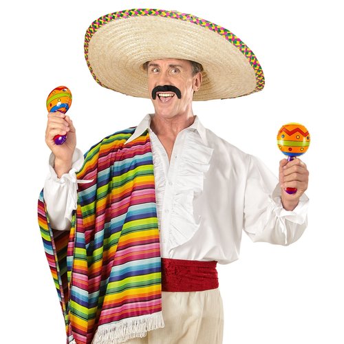 opblaasbare sambaballen met geluid, 20cm