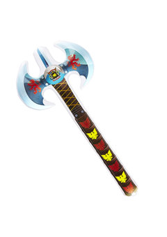 oblaasbare bijl 2-zijdig, 70cm