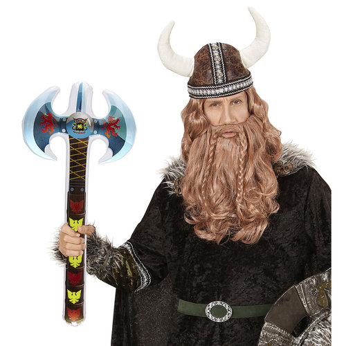 oblaasbare bijl 2-zijdig, 70cm