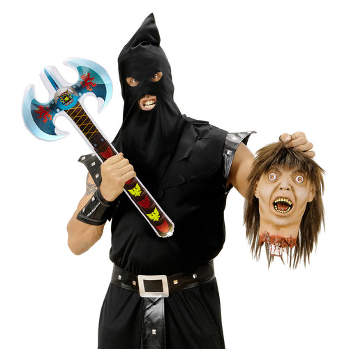 oblaasbare bijl 2-zijdig, 70cm