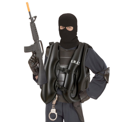 opblaasbaar s.w.a.t. vest, volwassen