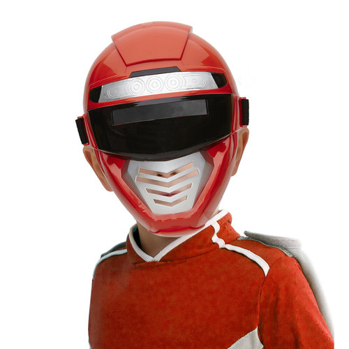 robotmasker kind, rood