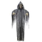 pratende zombie met beweegbare kaak en lichtg. ogen