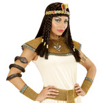 buigbare zilveren slang, 80cm