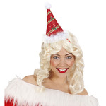 hoofdband mini kerstman met marabou