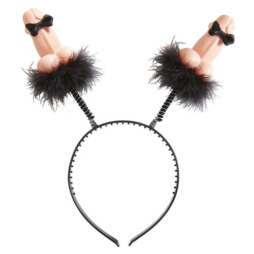 hoofdband piemels met strikje