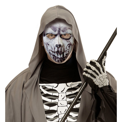 halfgezichtmasker schedel