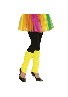 beenwarmers neon geel