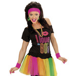 zweetband set, neon rose