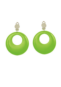 oorringen neon groen