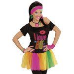 tutu meerkleurig neon