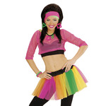 tutu meerkleurig neon