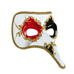 venetiaans masker met lange neus