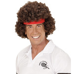 pruik, tennis speler