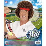 pruik, tennis speler