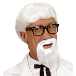 pruik, kentucky met baard
