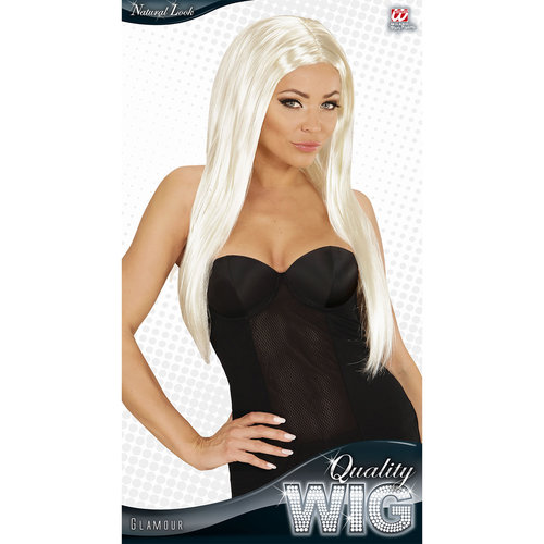 pruik, glamour blond