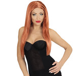 pruik, glamour bruin