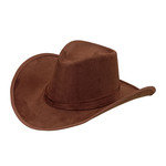 cowboyhoed suede, bruin
