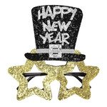 bril, happy new year goud