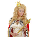 hoofdband met mini kroon goud