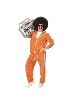 80's trainingspak fluweel s