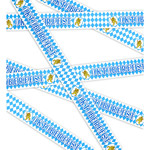 afzetlint oktoberfest - 6.10mtr