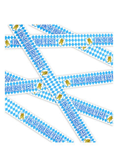afzetlint oktoberfest - 6.10mtr
