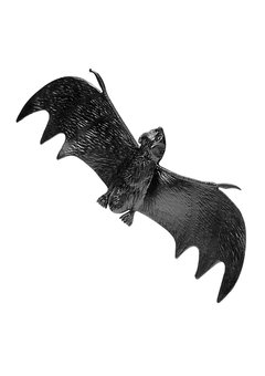 set van 6 vleermuizen, 13,5cm