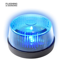 zwaailicht met sirene, blauw