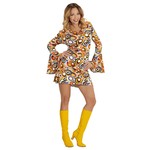 groovy 70's damesjurk, luchtbellen s