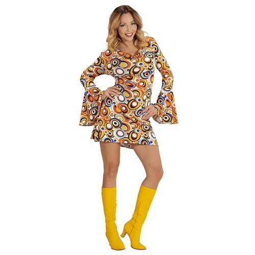 groovy 70's damesjurk, luchtbellen s