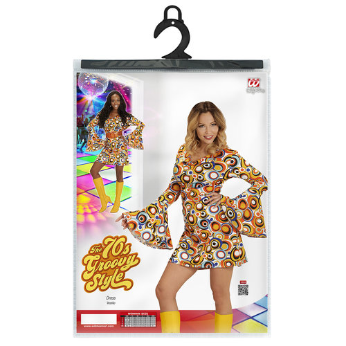 groovy 70's damesjurk, luchtbellen s