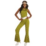 groovy 70's dames jumpsuit, behang s