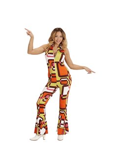 groovy 70's dames jumpsuit, buizen s