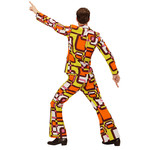 groovy 70's heren kostuum, buizen s