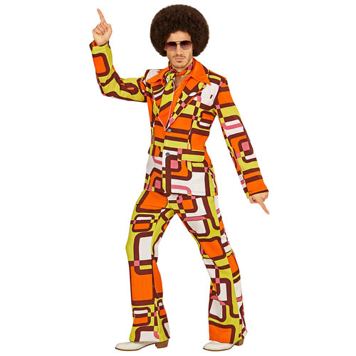 groovy 70's heren kostuum, buizen s