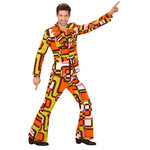 groovy 70's heren kostuum, buizen s