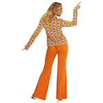 groovy 70's dames shirt, lp's s/m