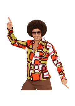 groovy 70's heren shirt, buizen s/m