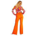 groovy 70's dames broek, oranje s/m