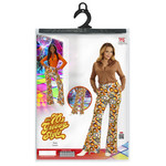 groovy 70's dames broek, luchtbellen s/m