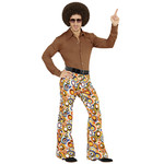 groovy 70's heren broek, luchtbellen s/m