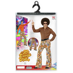 groovy 70's heren broek, luchtbellen s/m