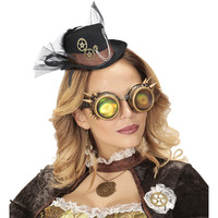 steampunk mini hoge hoed